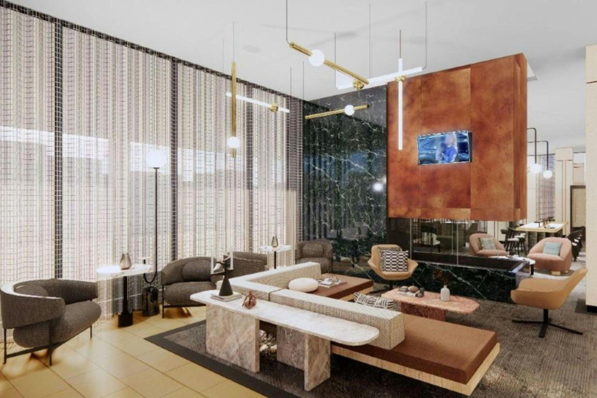 Sheraton Minneapolis Downtown Convention Center Bagian luar foto