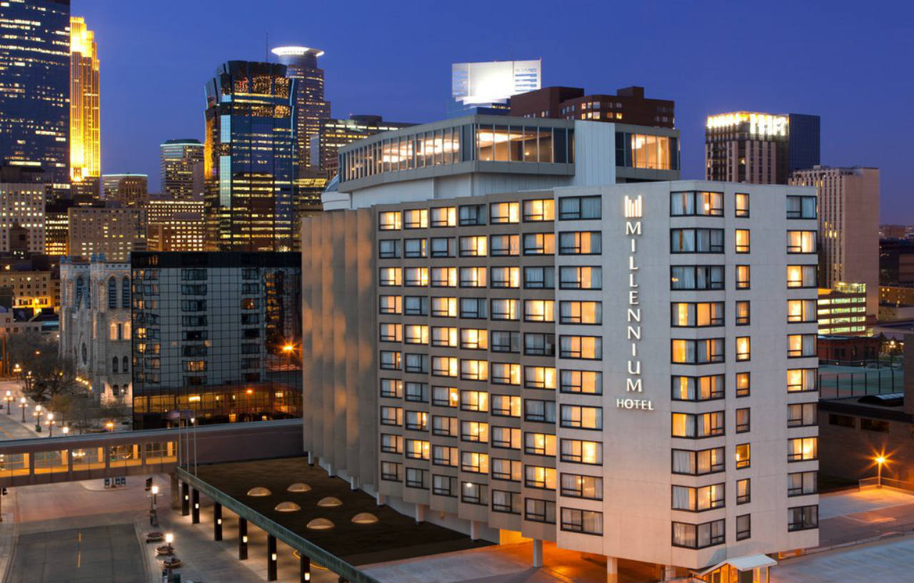 Sheraton Minneapolis Downtown Convention Center Bagian luar foto